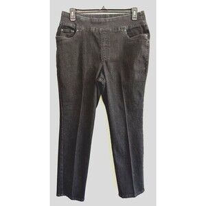 Blair Slim Fit Stretch Pull On Straight Jeans Women's Size 16